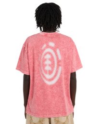 6 Lab - Short Sleeve T-Shirt for Men Red ELYZT00633 Element