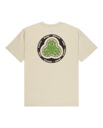 1 Triple - Short Sleeve T-Shirt for Men Beige ELYZT00642 Element