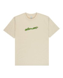 0 Triple - Short Sleeve T-Shirt for Men Beige ELYZT00642 Element