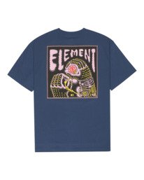 1 Topo - Short Sleeve T-Shirt for Men Blue ELYZT00647 Element