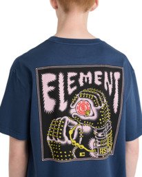 7 Topo - Short Sleeve T-Shirt for Men Blue ELYZT00647 Element