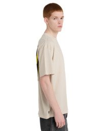 3 Topo - Short Sleeve T-Shirt for Men Beige ELYZT00647 Element