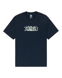 0 Mellow - Short Sleeve T-Shirt for Men Blue ELYZT00650 Element