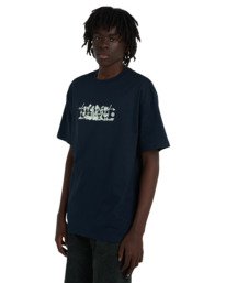 2 Mellow - Short Sleeve T-Shirt for Men Blue ELYZT00650 Element