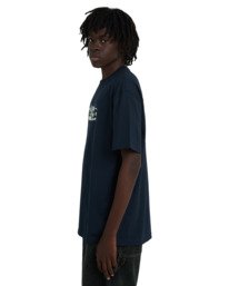 3 Mellow - Short Sleeve T-Shirt for Men Blue ELYZT00650 Element