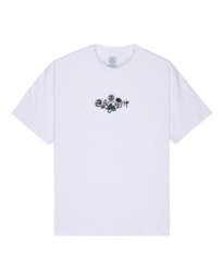 0 Sunday - Camiseta de manga corta para hombre Blanco ELYZT00651 Element