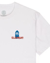 2 Element Spicy Noo - T-shirt de manga curta para Homem Branco ELYZT00670 Element
