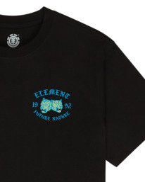 2 Element Double - T-shirt de manga curta para Homem Azul ELYZT00671 Element