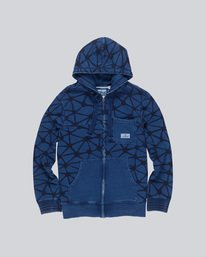 0 Indigo Fleece Zh - sudadera moda para Hombre  F1FLC3ELF7 Element