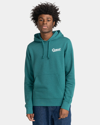 2 Script Chest - Sweat &agrave; capuche pour Homme Vert F1HOC4ELF2 Element