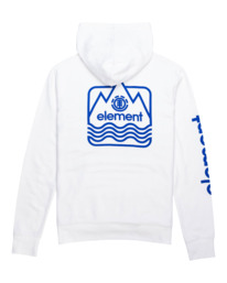 1 Peaks - Sudadera con Capucha para Hombre Blanco F1HOC6ELF2 Element