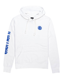 0 Peaks - Sudadera con Capucha para Hombre Blanco F1HOC6ELF2 Element