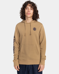 2 Peaks - Sweat à capuche pour Homme Beige F1HOC6ELF2 Element