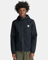 2 Wolfeboro Alder - Chaqueta Impermeable para Hombre Negro F1JKE1ELF2 Element