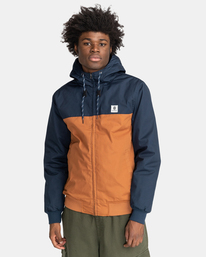 2 Wolfeboro Dulcey 2Tones - Veste color-block isolante imperméable pour Homme Marron F1JKE4ELF2 Element