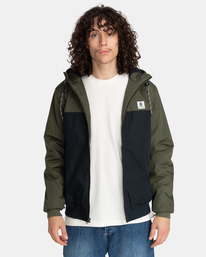 2 Wolfeboro Dulcey 2Tones - Insulated Waterproof Colourblock Jacket for Men Black F1JKE4ELF2 Element
