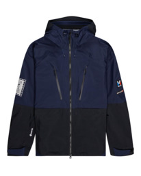 0 Millet x Element Rainshell GORE-TEX&reg; - Wasserdichte Jacke Blau F1JKH3ELF2 Element