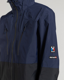 6 Millet x Element Rainshell GORE-TEX&reg; - Wasserdichte Jacke Blau F1JKH3ELF2 Element