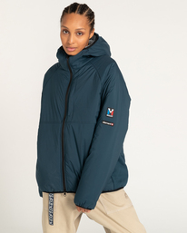 9 Millet x Element Edge - Isolierte Jacke Blau F1JKH5ELF2 Element