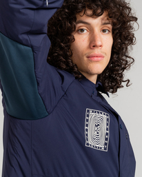 5 Millet x Element Slate - Surchemise technique Bleu F1JKH6ELF2 Element