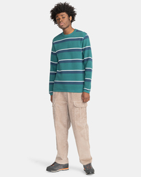 4 Illwaco - Long Sleeve Waffle Knit T-Shirt for Men Multi F1KTC1ELF2 Element
