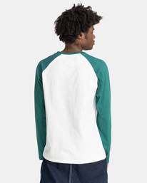 5 Blunt - Organic Long Sleeve T-Shirt for Men Green F1LSD4ELF2 Element