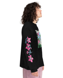3 Future Nature - Biologisch T-shirt met lange mouw voor Heren  F1LSD6ELF2 Element
