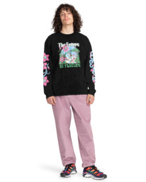 5 Future Nature - Biologisch T-shirt met lange mouw voor Heren  F1LSD6ELF2 Element