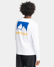 element, Joint 2.0 - Camiseta Orgánica de Manga Larga para Hombre, OPTIC WHITE (3904) 6 Joint 2.0 - Camiseta Orgánica de Manga Larga para Hombre Blanco F1LSE4ELF2 Element
