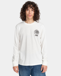 2 Element x Timber! Prowl - Bio-Longsleeve Weiss F1LSE8ELF2 Element