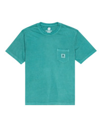 0 Basic Pocket Pigment - T-Shirt für Männer Grün F1SSI1ELF2 Element