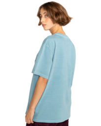 9 Basic Pocket Pigment - T-Shirt for Men Blue F1SSI1ELF2 Element