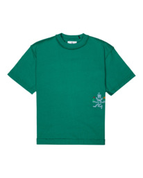0 Skateboarding Mi Amor - Camiseta Orgánica Verde F1SSI9ELF2 Element