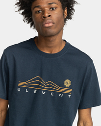 3 Ridgeline - Organic T-Shirt for Men Grey F1SSK8ELF2 Element