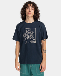 2 Ursa - Camiseta Orgánica para Hombre Gris F1SSL2ELF2 Element
