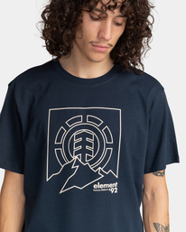 3 Ursa - Camiseta Orgánica para Hombre Gris F1SSL2ELF2 Element