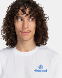 3 Peaks - Camiseta Orgánica para Hombre Blanco F1SSL3ELF2 Element