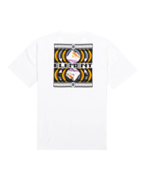 1 Mantra - Organic T-Shirt for Men White F1SSL4ELF2 Element