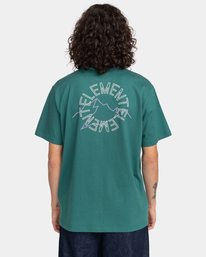 5 Glacier - Organic T-Shirt for Men Green F1SSL6ELF2 Element
