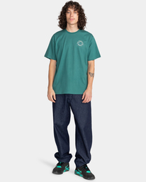 4 Glacier - Organic T-Shirt for Men Green F1SSL6ELF2 Element