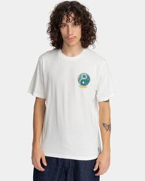 2 Element x Timber! Balance - T-shirt en matière biologique Blanc F1SSN3ELF2 Element