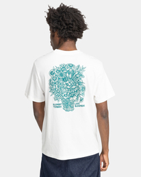 6 Element x Timber! Bouquet - Camiseta Orgánica Blanco F1SSN4ELF2 Element