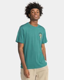 2 Element x Timber! Bouquet - Bio-T-Shirt Grün F1SSN4ELF2 Element