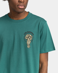 3 Element x Timber! Bouquet - Bio-T-Shirt Grün F1SSN4ELF2 Element