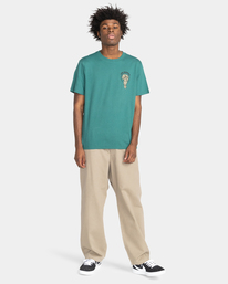 5 Element x Timber! Bouquet - Bio-T-Shirt Grün F1SSN4ELF2 Element