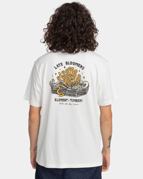 6 Element x Timber! Coffin - T-shirt en matière biologique Blanc F1SSN5ELF2 Element