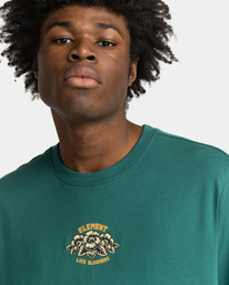 3 Element x Timber! Rider - Organic T-Shirt Green F1SSN8ELF2 Element