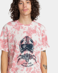 3 STAR WARS&trade; x Element Rebel - T-shirt Rose F1SSO4ELF2 Element