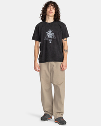 4 STAR WARS&trade; x Element Yoda - Organic T-Shirt Black F1SSO7ELF2 Element