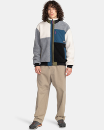 5 Wolfeboro Oak 2.0 - Polaire sherpa zippée pour Homme Vert F1WAB2ELF2 Element